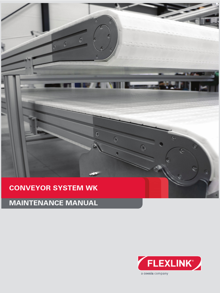 FlexLink Conveyor System Maintenance Guide | PDF | Rivet | Electrician