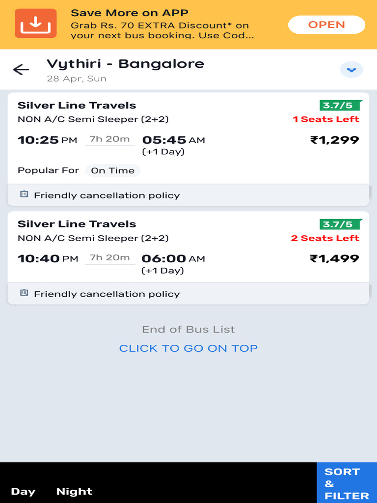 Bus Booking - Online Bus Ticket Booking of All Bus Types at Best Prices ...