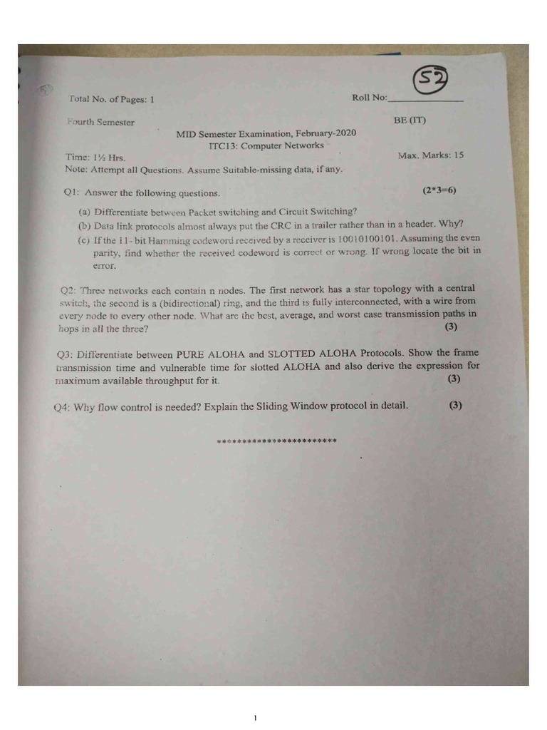 CN Midsem 20 | PDF
