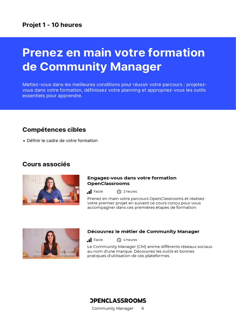Community Manager | PDF | Réseautage social | Commercialisation