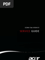 Download Acer Tab A100 Service Manual by Goran Grbic SN94032016 doc pdf