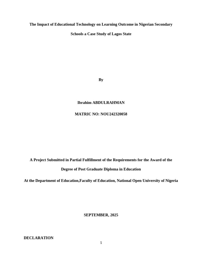 Abdulraman Project (1) | PDF | Gratitude | Cognition