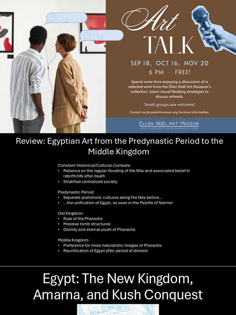 Egyptian Art: Predynastic to Middle Kingdom | PDF