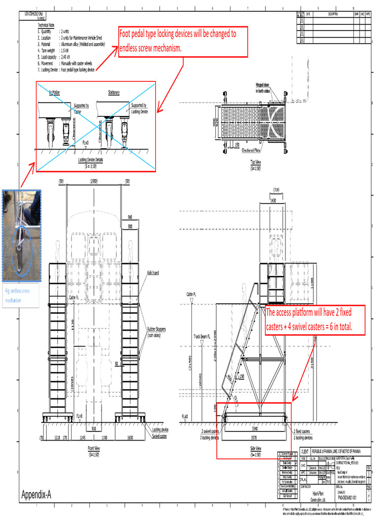 03-02. Appendix A Basic Design - 021 - Access Platform - R0 GA | PDF