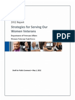 VA Report: Strategies For Serving Our Women Veterans