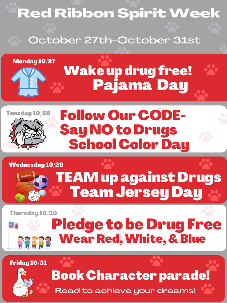 Red Ribbon Spirit Week 1 - 1 | PDF