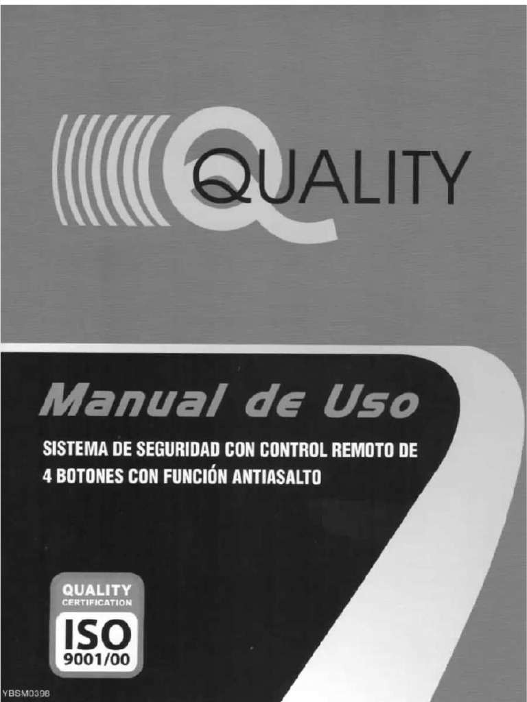 Programación de Control Remoto MICCA | PDF