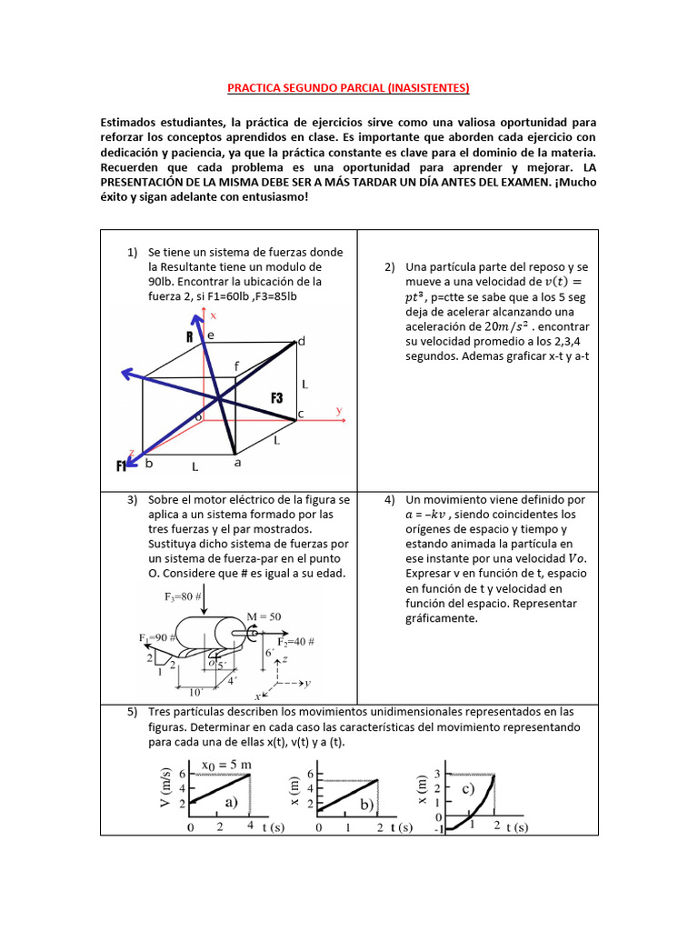 Practica Inasistentes 2p Ii - 2025 | PDF
