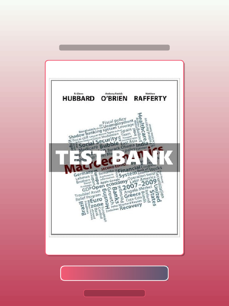 Ultimate Bundle Economics 2nd Edition Hubbard eBook and TestBank Bundle ...