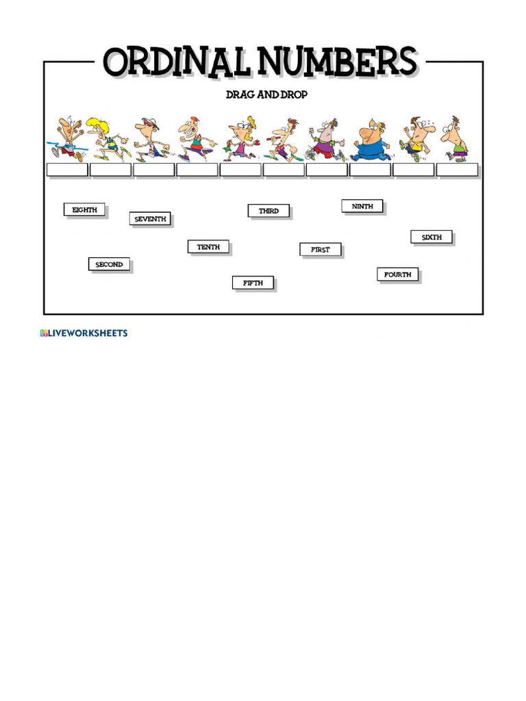 Ordinal Numbers 3 | PDF