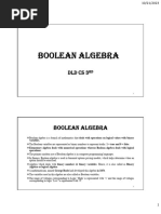 Boolean Expression Reduction Techniques | PDF | Logic | Algebra