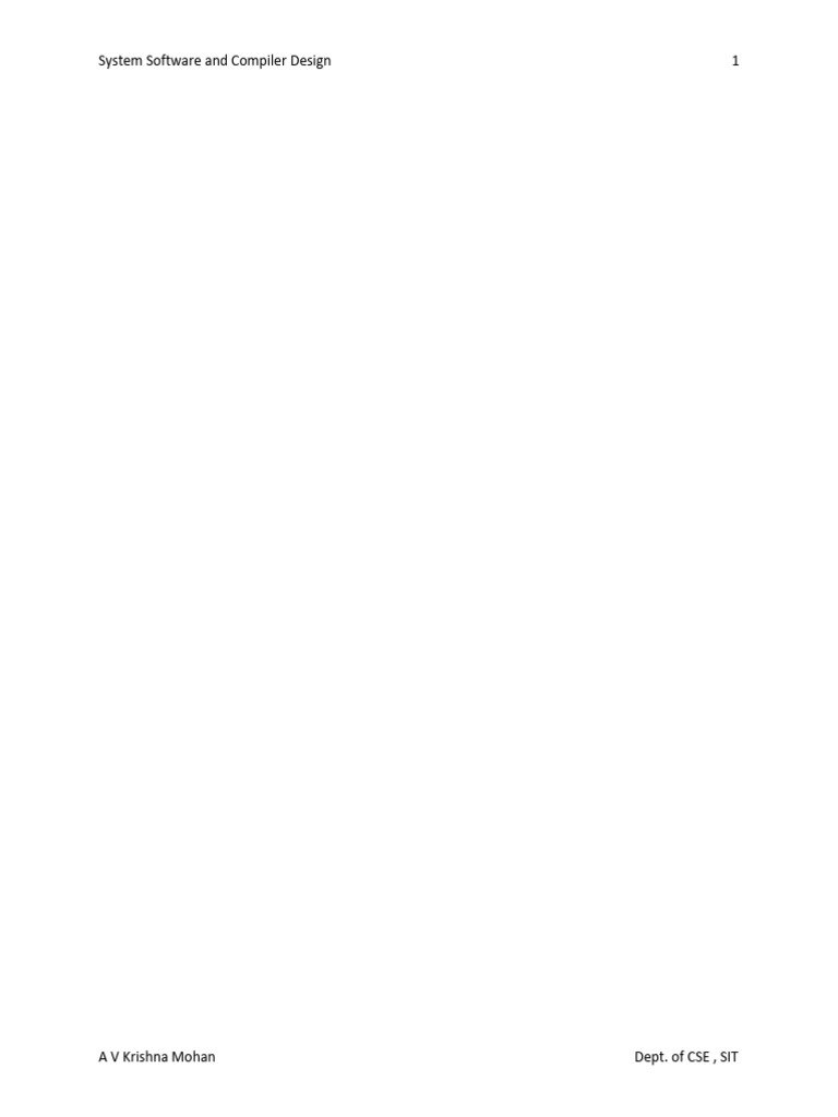 Token Specifications in Compiler Design | PDF | String (Computer ...