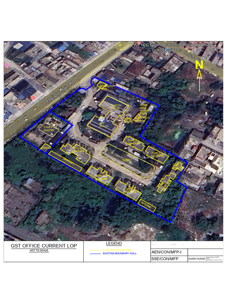 GST Office Layout and Structures Overview | PDF