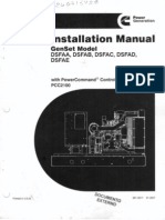 Cummins Installation Manual Genset Model Dsfaa-dsfab-dsfac-dsfad-dsfae