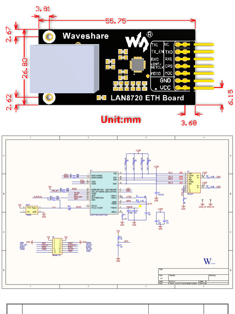 LAN8720 QFN Schematic Checklist | PDF | Capacitor | Electricity