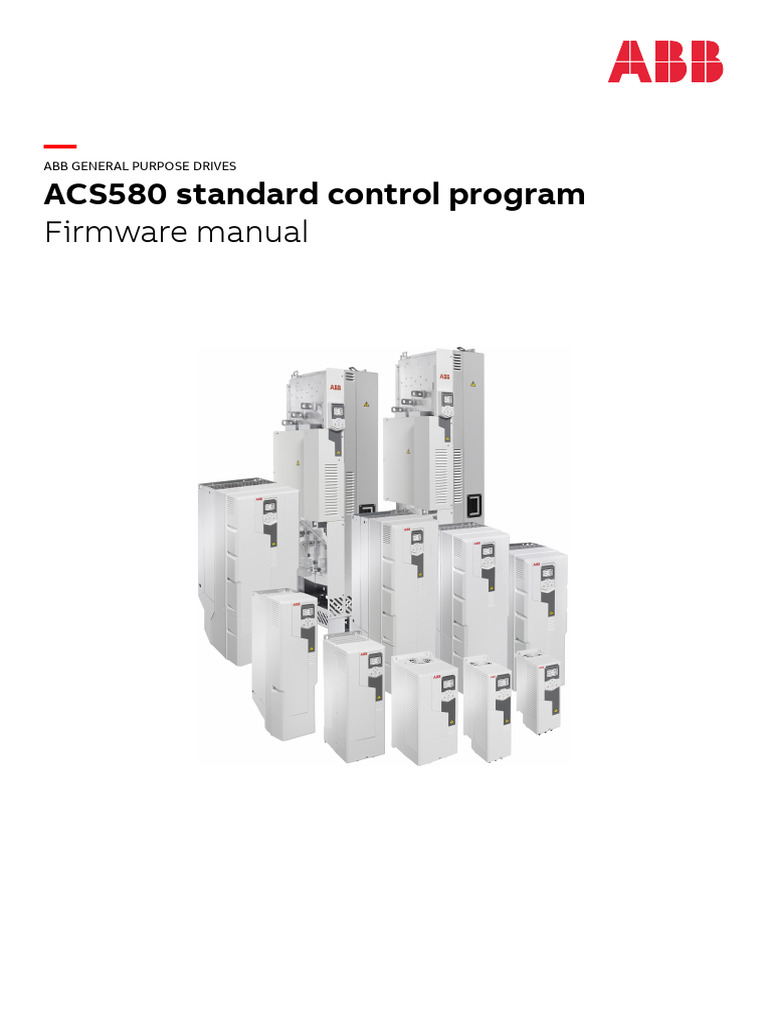 ACS580 Firmware Manual Guide | PDF | Computer Engineering | Computing