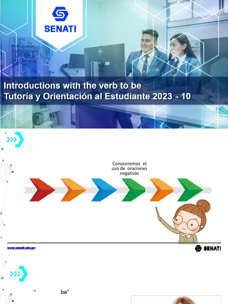 Módulo 1 - Seminario Inglés 1 - Verb to be | PDF