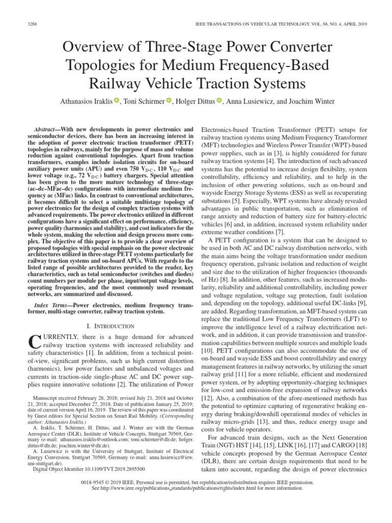 Three-Stage Power Converter Overview | PDF | Rectifier | Power Inverter