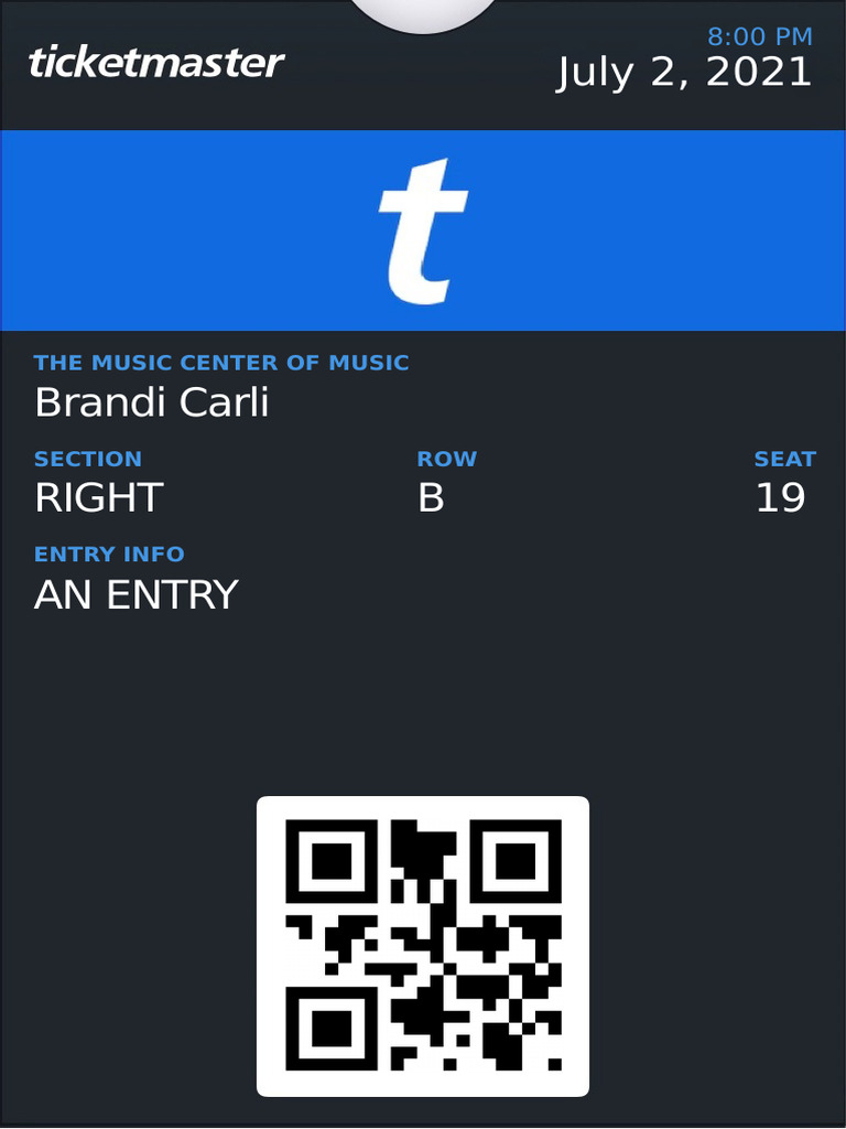 Ticketmaster Mobile Wallet v5 | PDF
