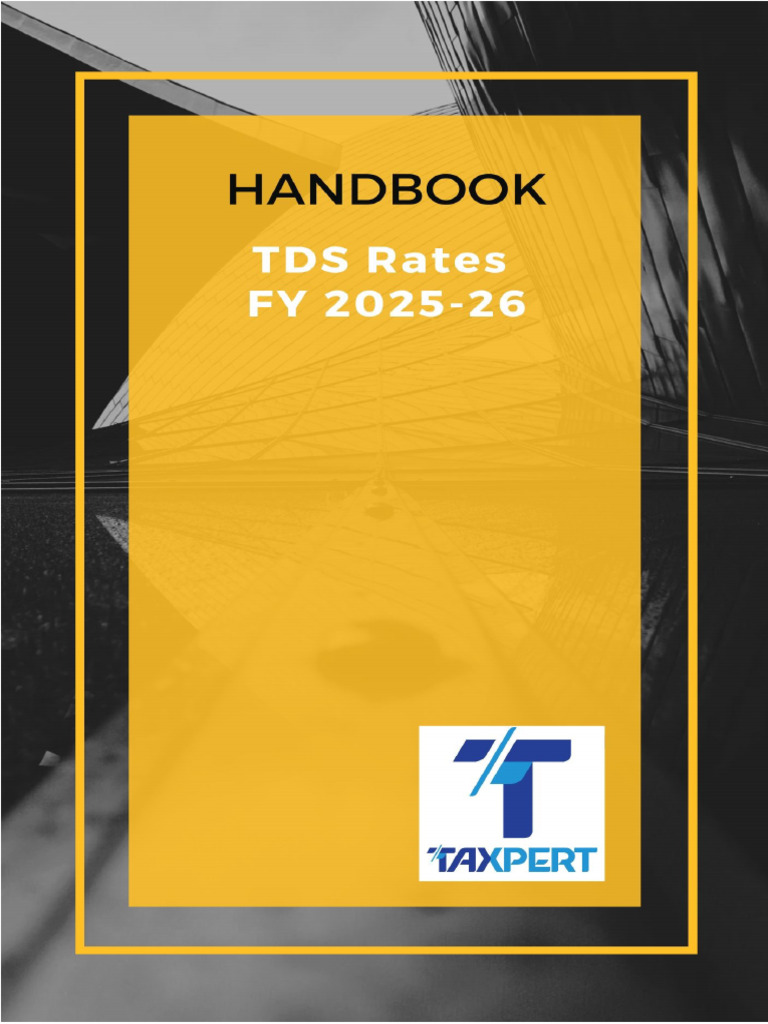TDS Rates in Bangladesh FY 2025-26 | PDF | Truck | Taxes