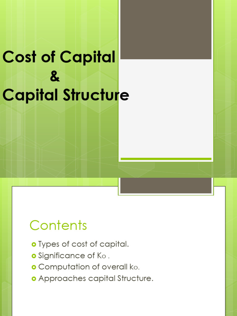 Inbound 6819162543303798052 | PDF | Capital Structure | Cost Of Capital