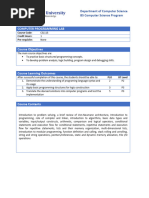 JECRC B.Tech CSE Syllabus Overview | PDF | Computer Program | Programming