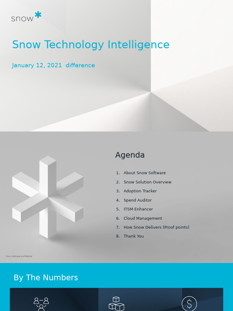 Snow Technology Intelligence Deck | PDF | Cloud Computing | Software As ...