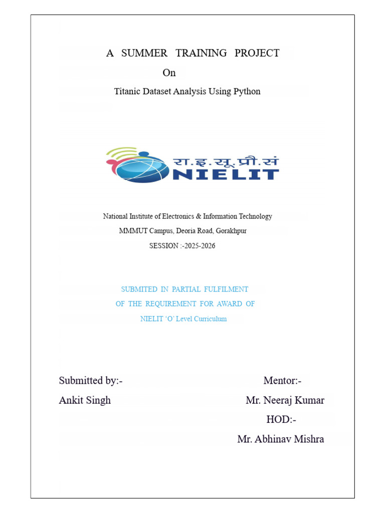 New Project Report | PDF | Machine Learning | Receiver Operating ...