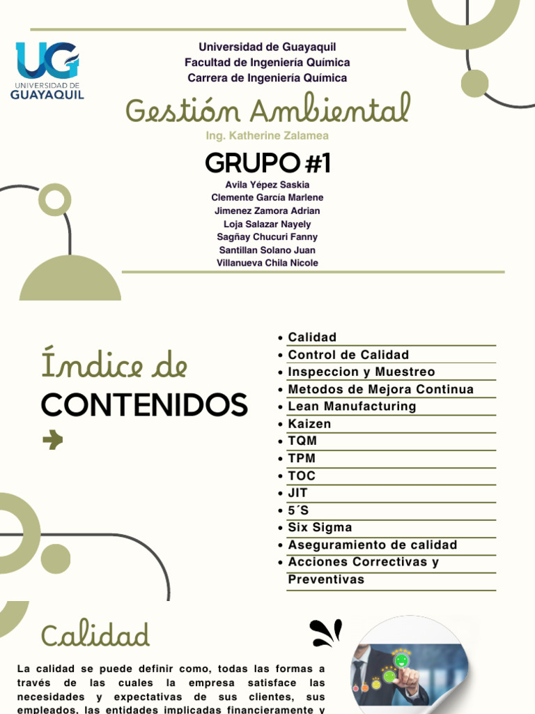 Métodos de Mejora Continua en Calidad | PDF | Calidad (comercial ...
