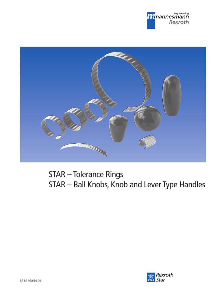 STAR Tolerance Rings Overview | PDF | Bearing (Mechanical ...