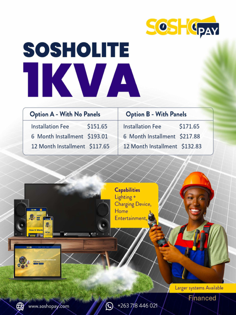 Installation and Financing Fees Breakdown | PDF