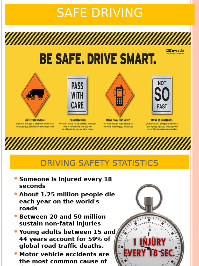 Safe Driving Office | PDF | Traffic Collision | Traffic