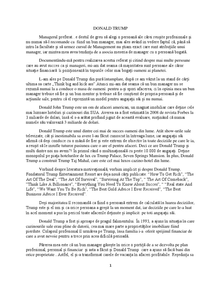 Donald Trump | PDF