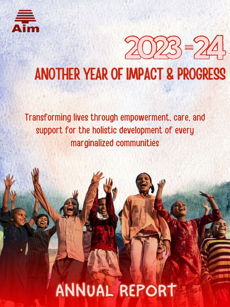 AIM Annual-Report-2023-2024 | PDF | Empowerment | Sustainability