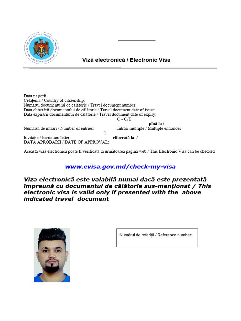 Visa Information for Lovedeep | PDF