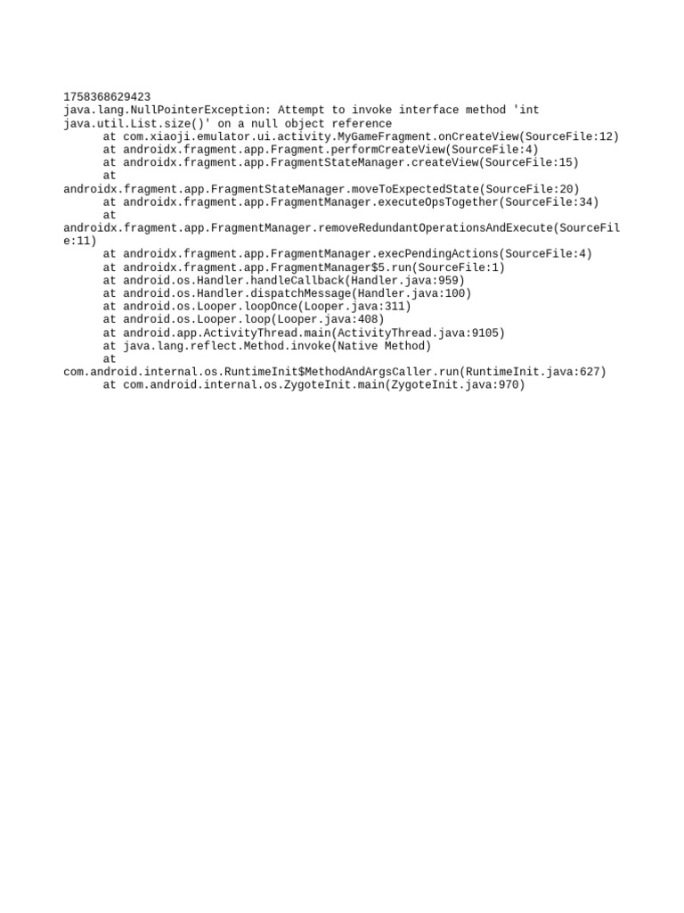 Crash Logs | PDF