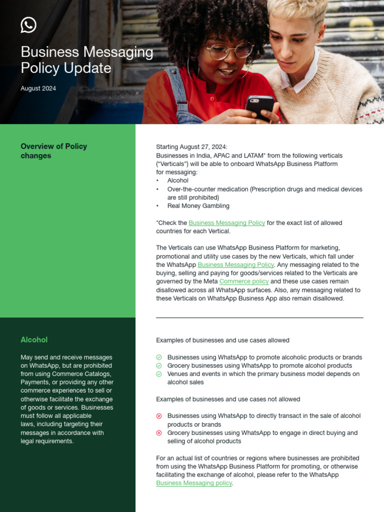 New Verticals Policy Update OS - 240821 - 185313 | PDF | Over The ...