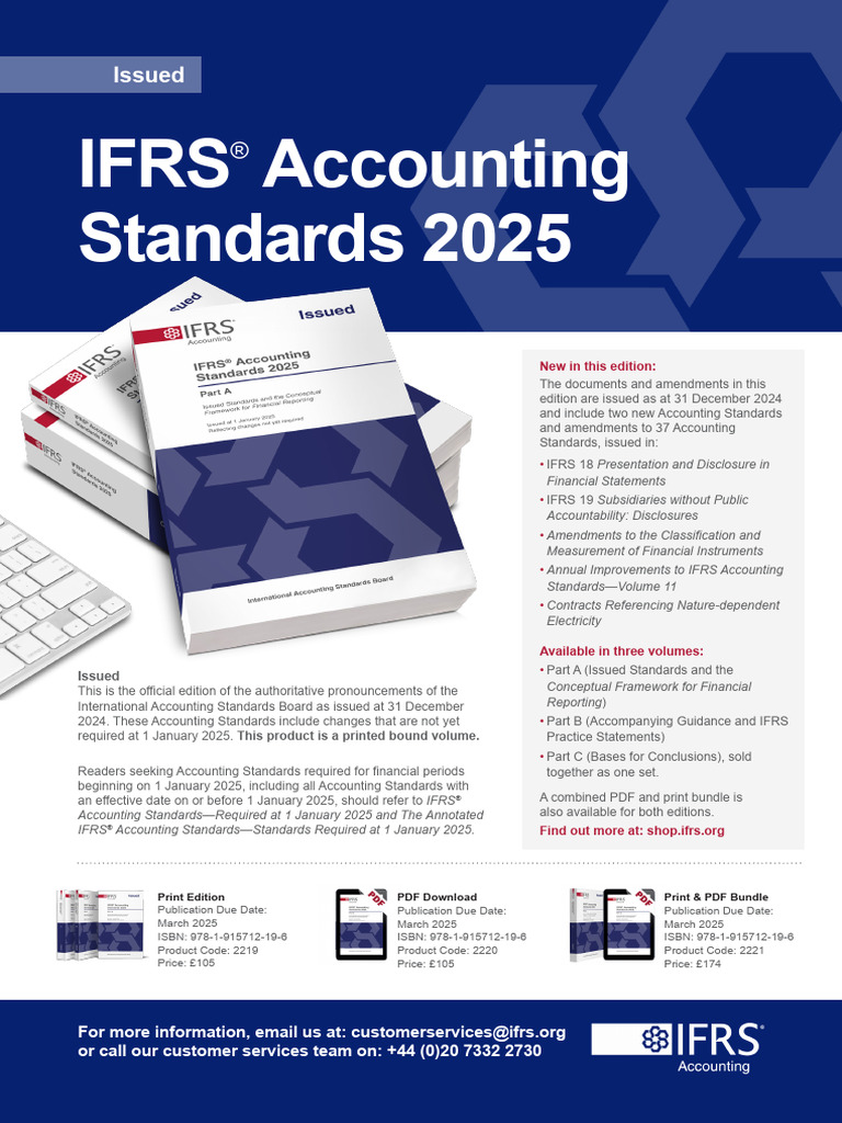 IFRS Accounting Standards 2025 Update | PDF | International Financial ...