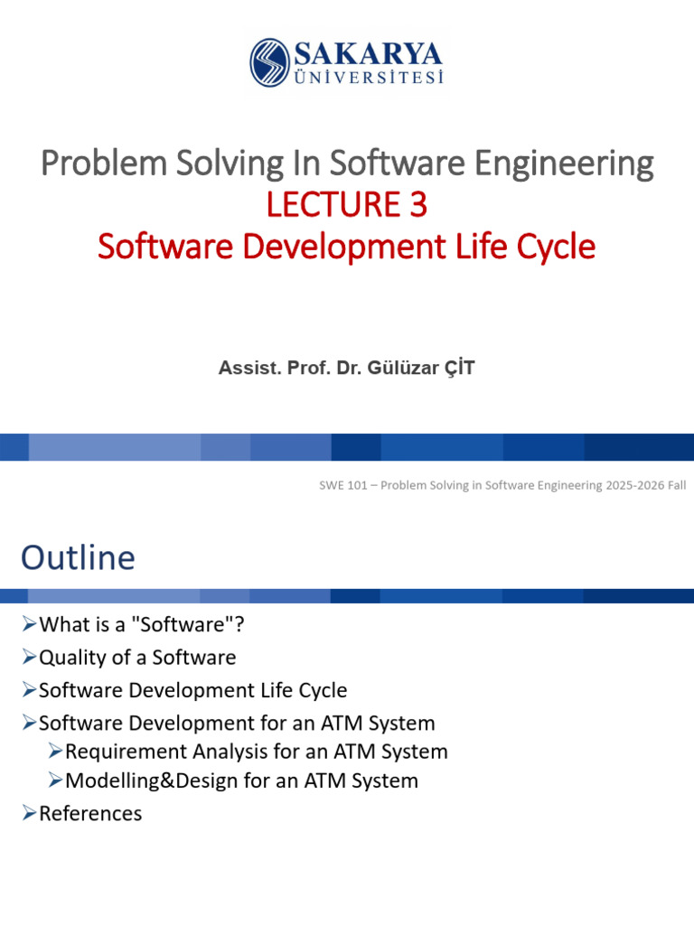 Problem Solving in Software Engineering Lecture3 | PDF | Use Case ...