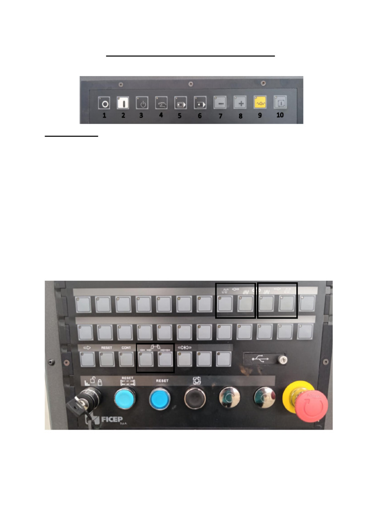 Tombol Monitor Mesin Vanguard Guide | PDF