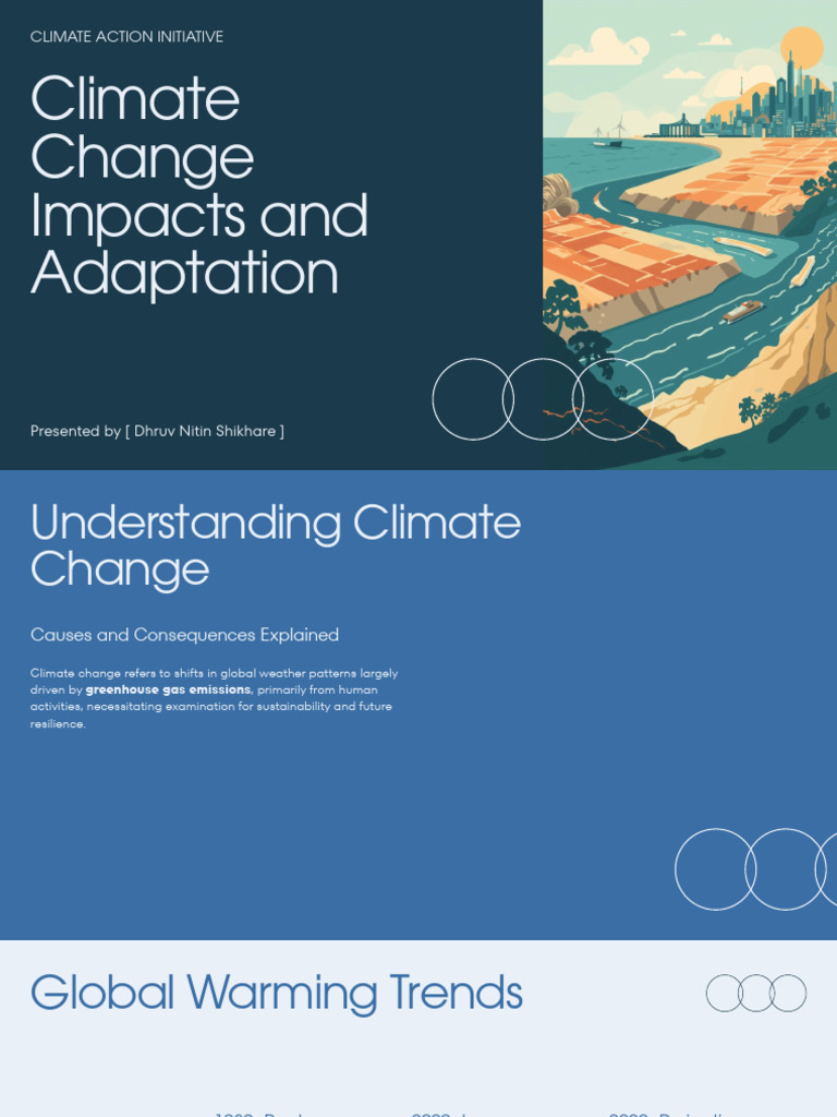 Climate Change Impacts & Adaptation Guide | PDF | Climate Change ...