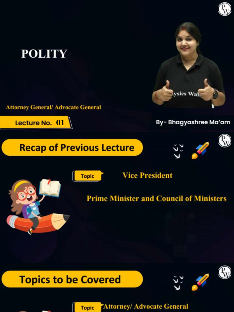 AttorneyAdvocate General 01 - Class Notes | PDF