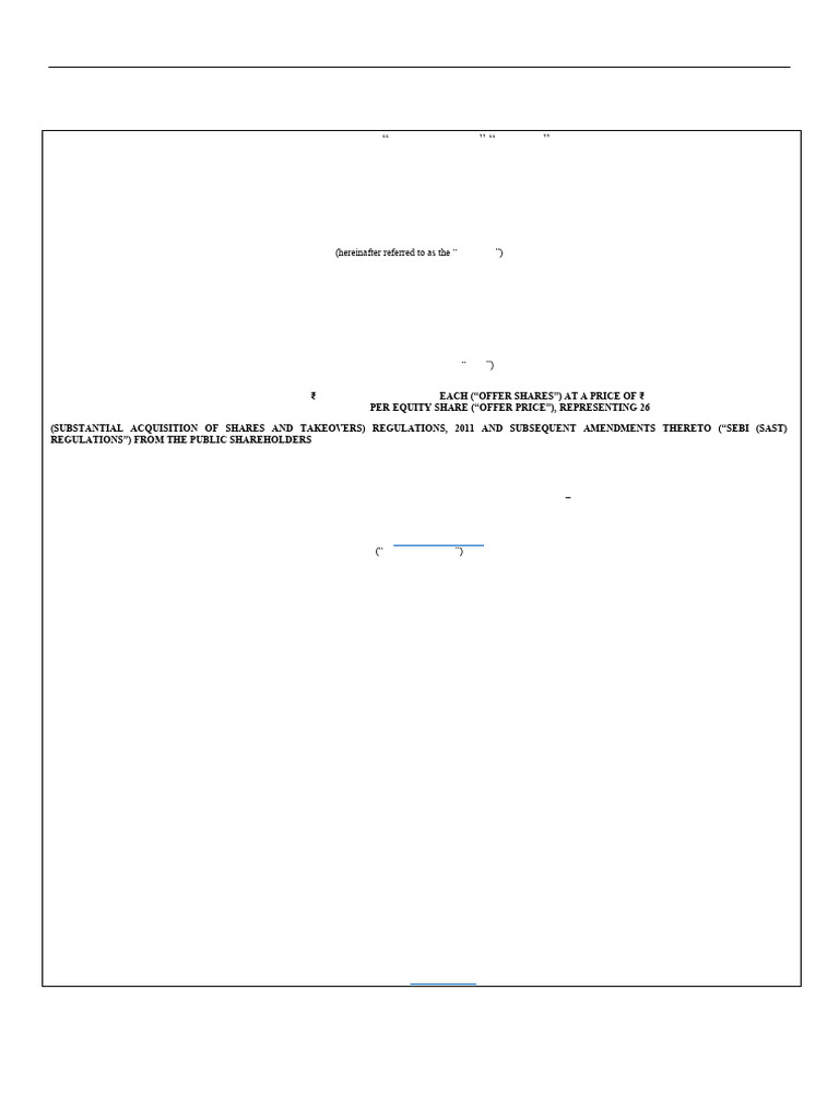 Route Mobile DLOF P | PDF | Securities (Finance) | Stocks