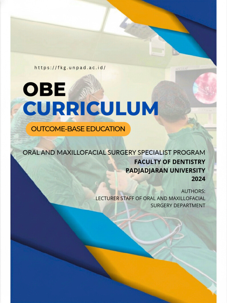 Oral and Maxillofacial Surgery Curriculum 2024 | PDF | Oral And ...