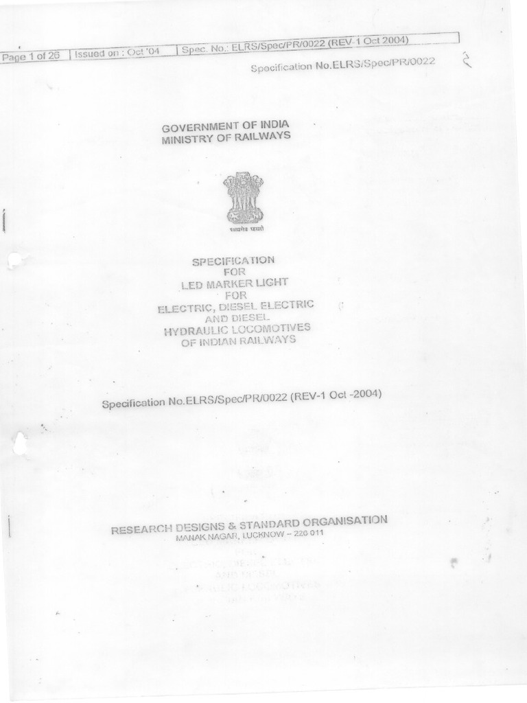 Elrs Spec PR 0022 | PDF