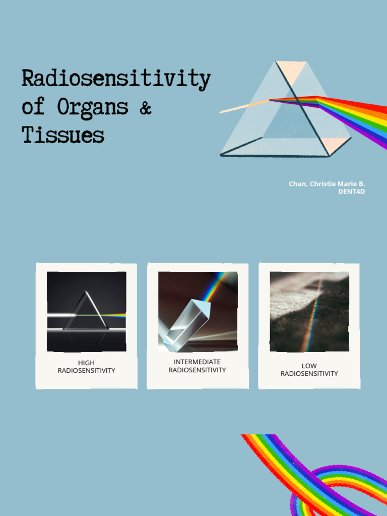 Radiosensitivity of Organs and Tissues | PDF | Stomach | Epithelium
