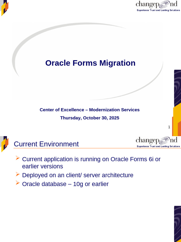Oracle Forms 6i to 11g Migration Guide | PDF | Software Testing | Computing