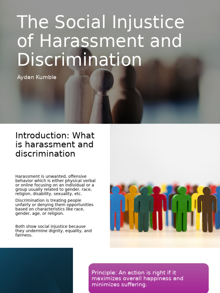 Understanding Systemic Discrimination | PDF | Discrimination | Sexual ...