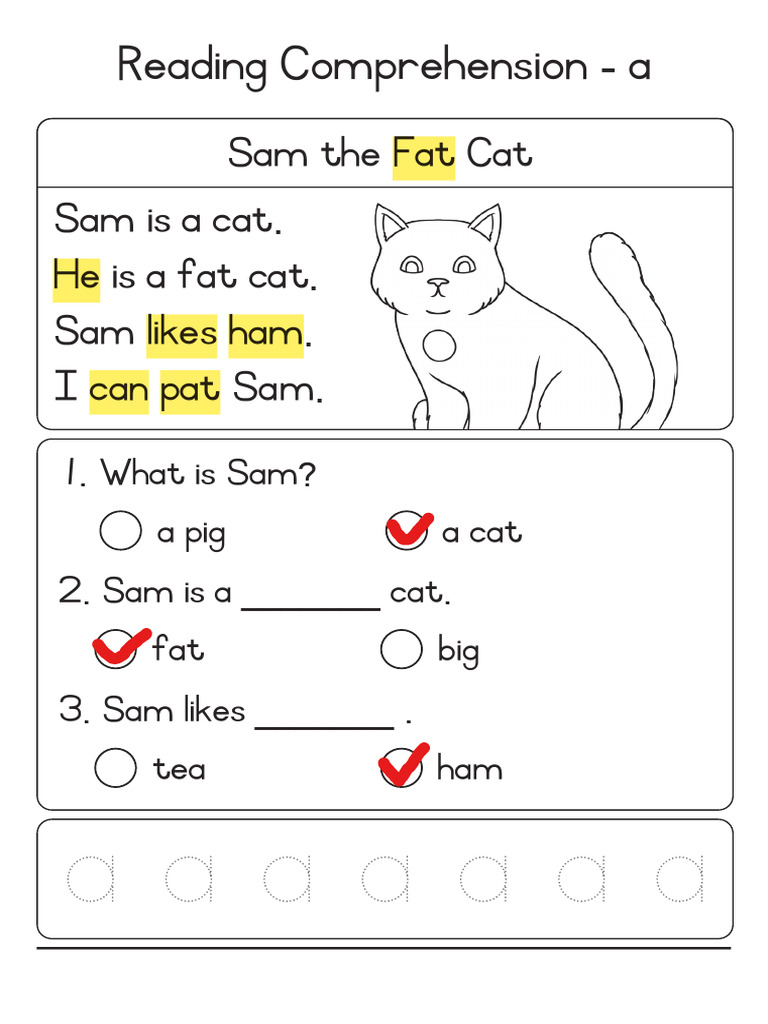 Phonics Reading A | PDF