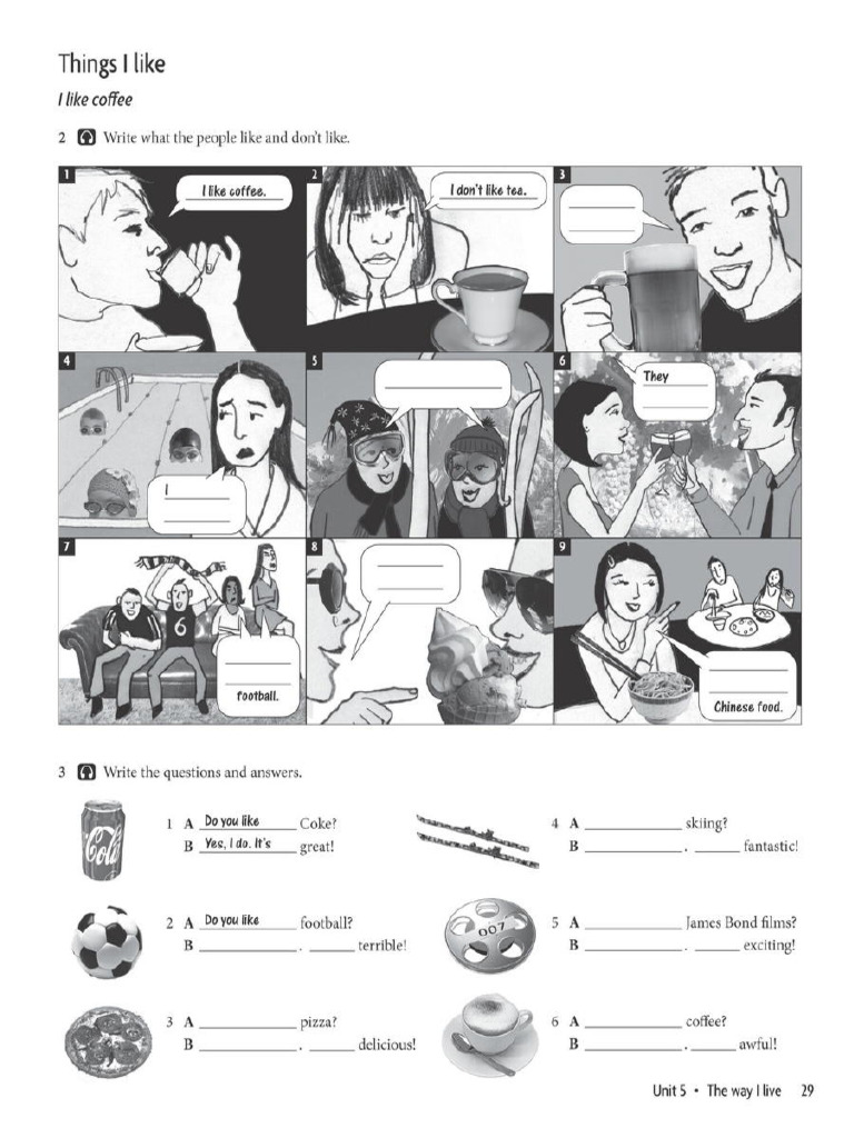 Unit 5. NH Beginner WB | PDF